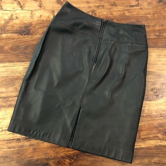 Valerie by Valerie Stevens Leather Mini Skirt 2P - Picture 4 of 5